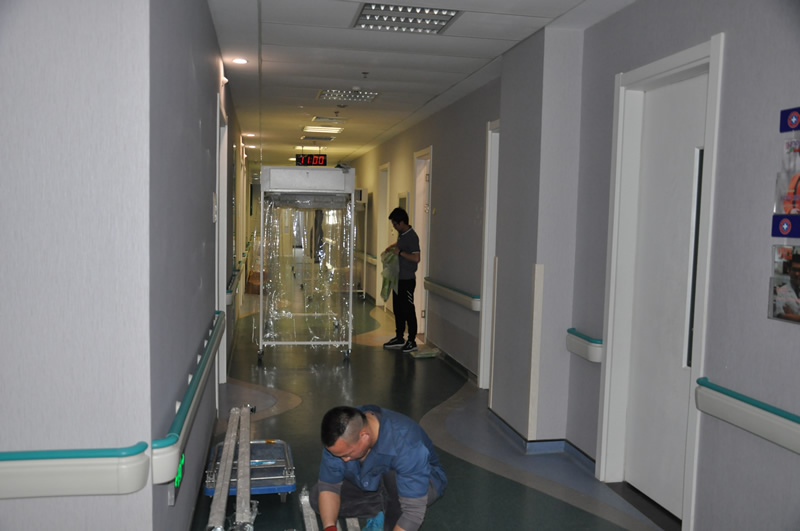 層流床用的透明簾塑料